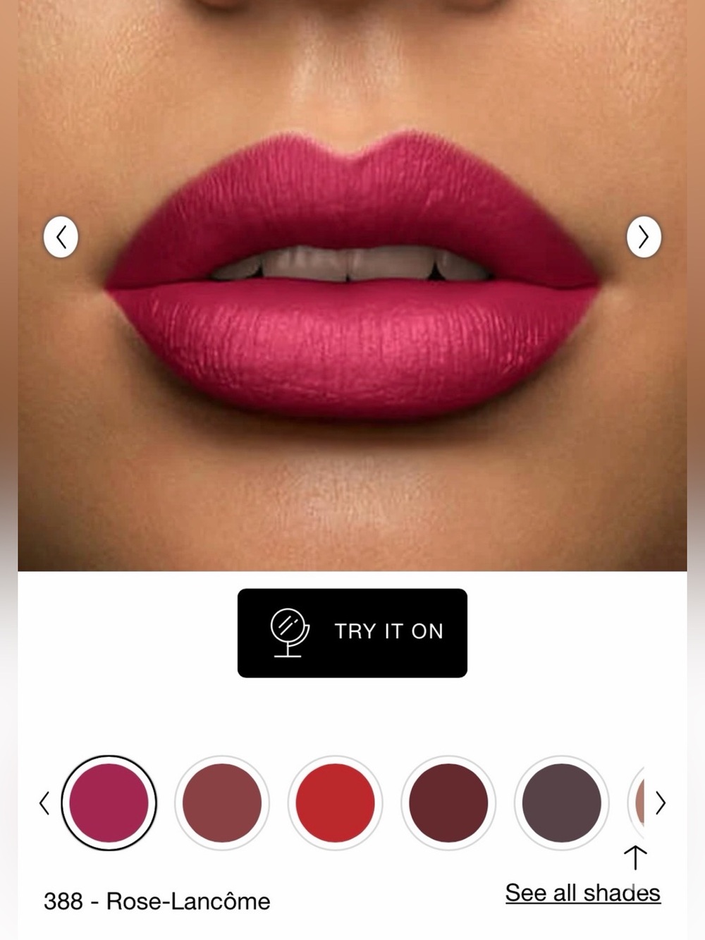 Lancôme-L’Absolu Rouge Drama Matte Lipstick-388 Rose-BNIB